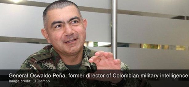 El jefe de espionaje colombiano renuncia por dossier falso que vincula a grupos armados con Venezuela